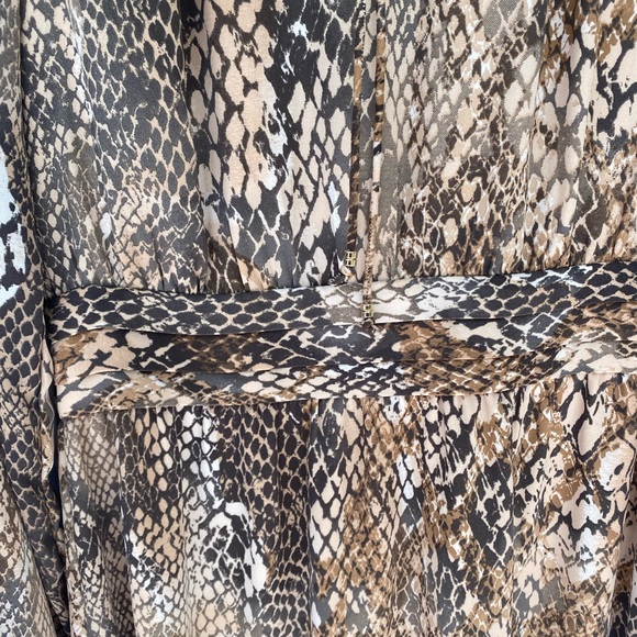 H&M Neutral Snake Print Dress - Picture 4 of 7
